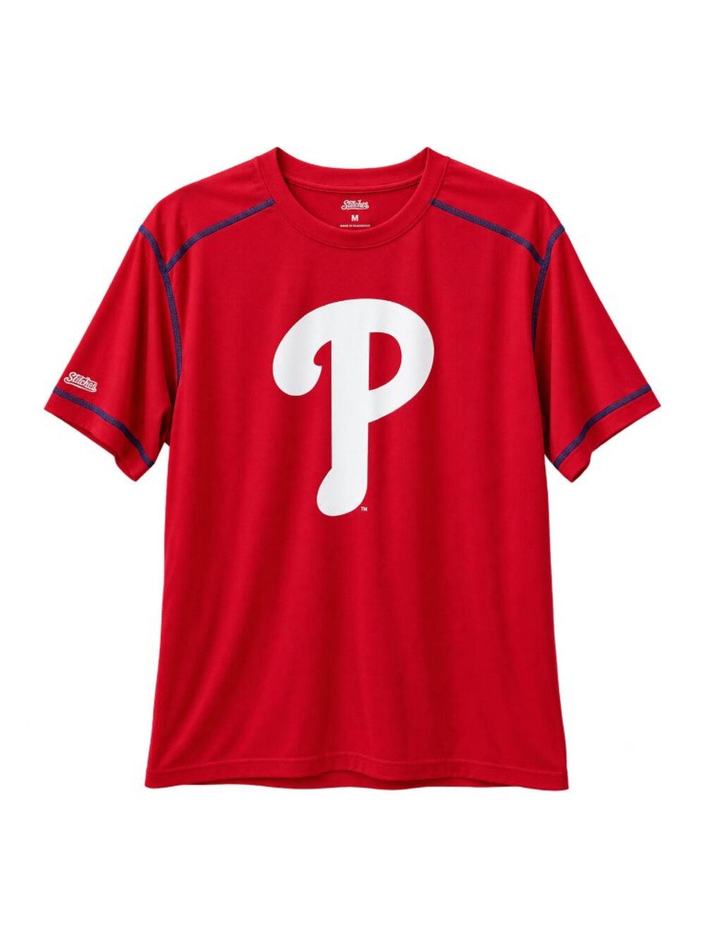 Philadelphia Phillies Stitches Men’s Medium Red MLB Shirt NWOT